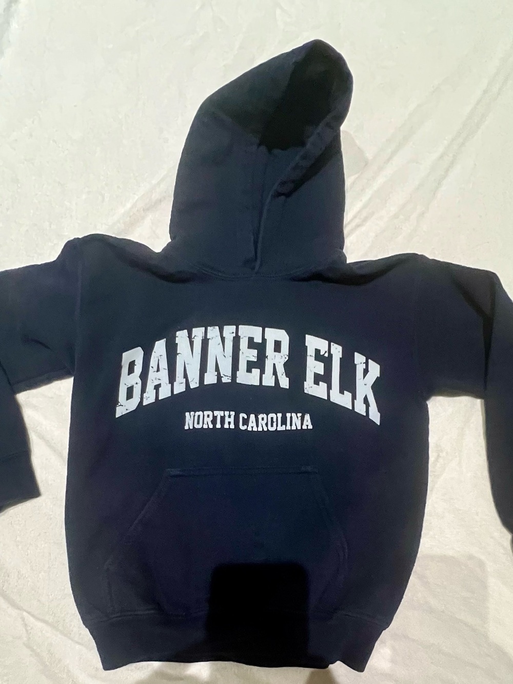 Banner Elk North Carolina Navy Hoodie for Kids